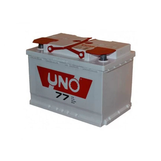 Uno 6СТ-77NR 77 A/h 670 A R+ 277x175x190 мм - 1