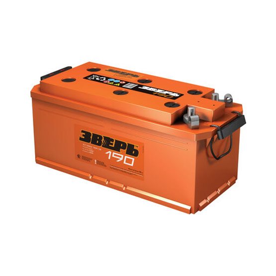 Зверь 6СТ-190 Евро 190 A/h 1400 А L+ 514x210x218 мм - 1