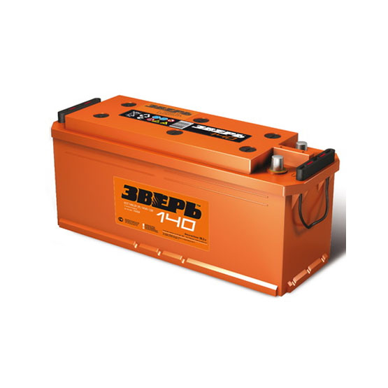 Зверь 6СТ-140 Евро 140 A/h 1000 А L+ 514x175x210 мм - 1
