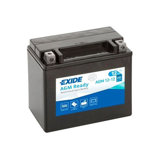 Exide AGM 12-12 12 A/h 200 А L+ 150x87x145 мм - 1