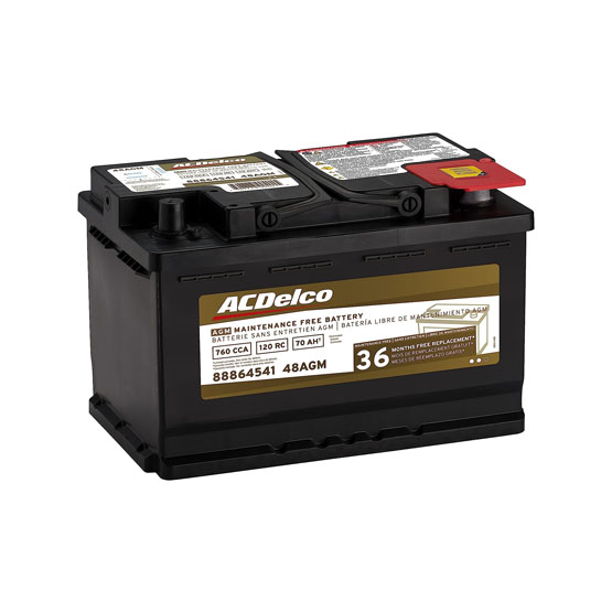 ACDelco AGM 70 A/h 760 А R+ 278x175x190 мм - 1