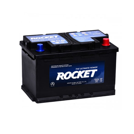 Rocket AGM 70 A/h 760 А R+ 278x175x190 мм - 1