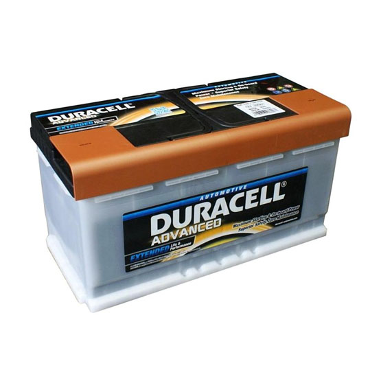 Duracell Advanced 100 A/h 800 A R+ 353x175x190 мм - 1