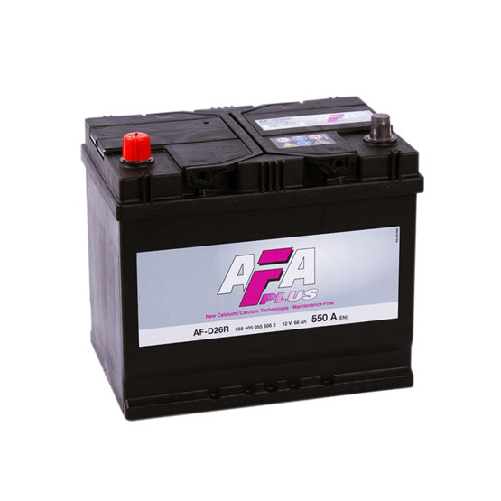 AFA Plus 68 A/h 550 A L+ 260x173x220 мм - 1