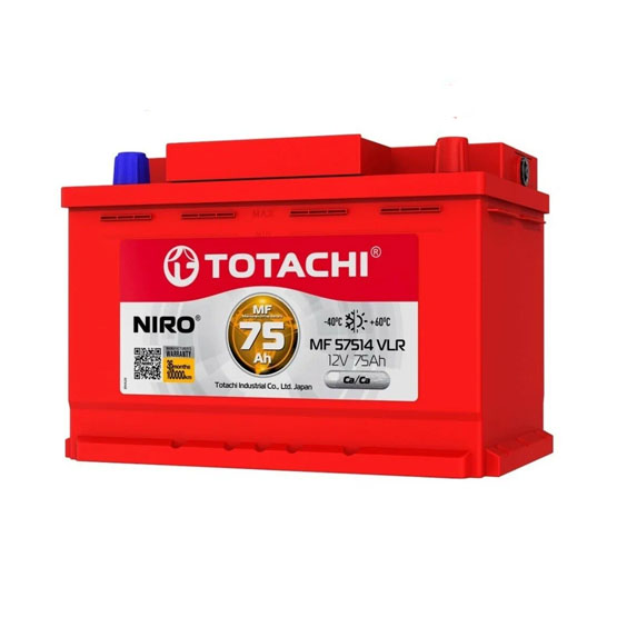 Totachi MF 57514 75 A/h 770 A R+ 278x175x190 мм - 1