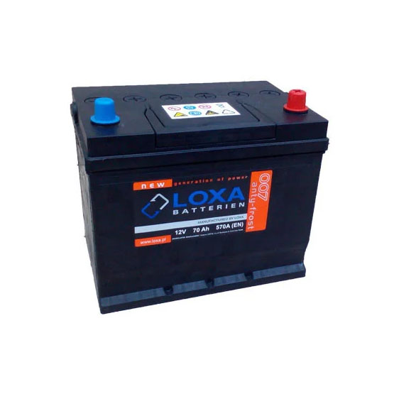 Loxa JIS 70 A/h 570 A R+ 260x175x225 мм - 1