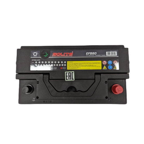 Solite EFB 80 A/h 740 A R+ 315х175х175 мм - 2