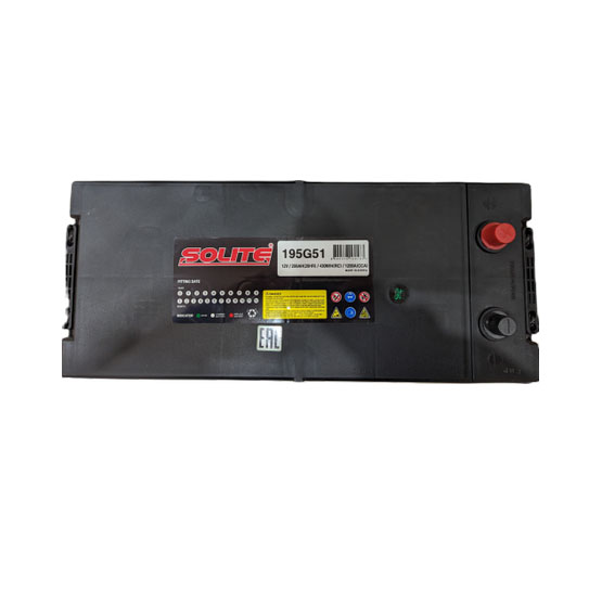 Solite 195G51 200 А/h 1200 А R+ 506x216x217 мм - 2