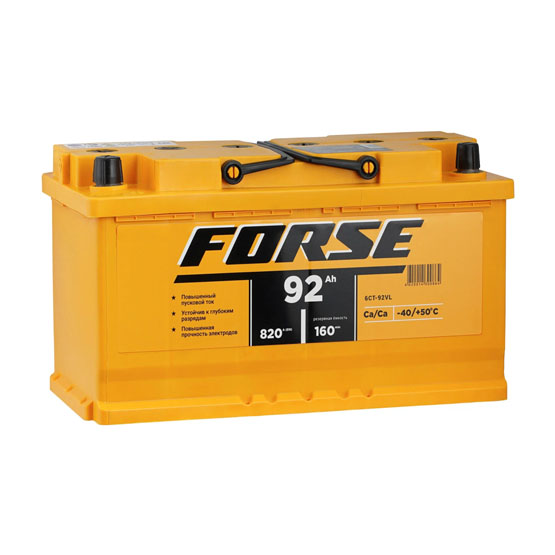 Forse 92 R 92 A/h 820 A R+ 353x175x190 мм - 1