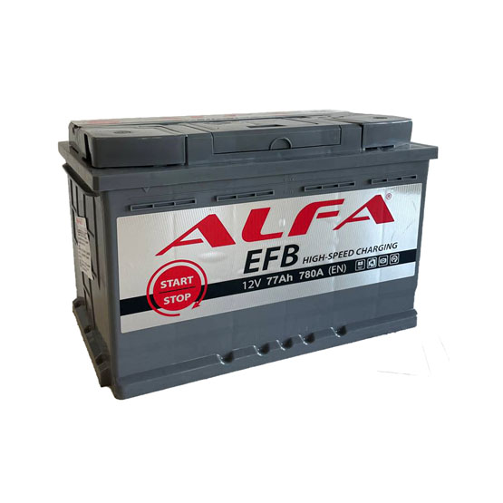 Alfa EFB 77 A/h 780 A R+ 278x175x190 мм - 1