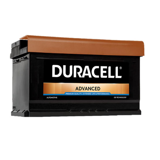 Duracell Advanced 80 A/h 700 A R+ 315x175x175 мм - 1