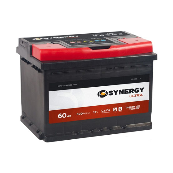 Synergy Ultra 60 A/h 600 A R+ 242x175x190 мм - 1