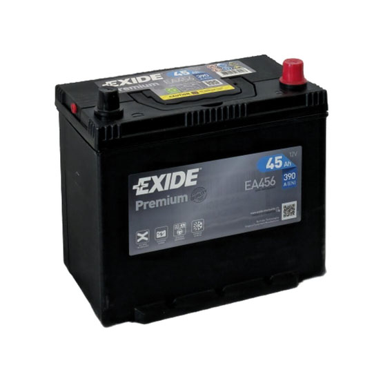 Exide Premium EA456 45 A/h 390 A R+ 238x129x227 мм - 1