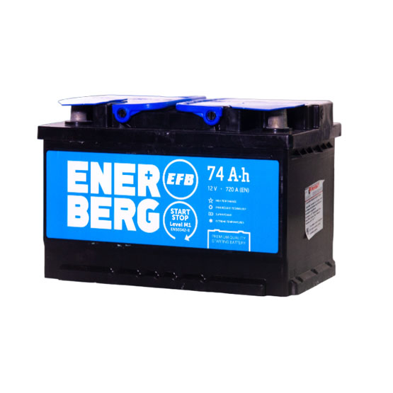 Enerberg EFB 74 A/h 720 A R+ 278x175x175 мм (низкий) - 1