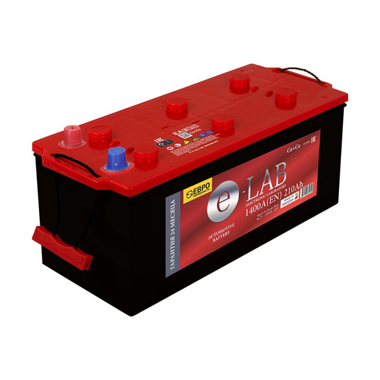 E-Lab 6СТ-210e 210 A/h 1400 A L+ 512x222x220 мм - 1