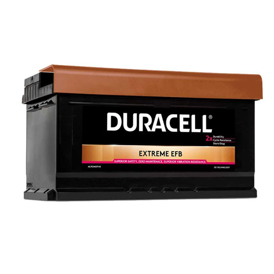 Duracell Extreme EFB 75 A/h 700 A R+ 315x175x175 mm - 1