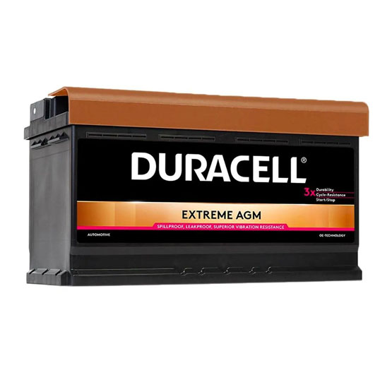 Duracell Extreme AGM 92 A/h 850 А R+ 353x175x190 мм - 1