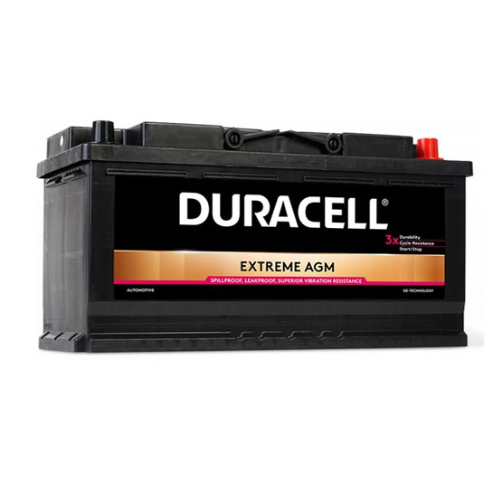 Duracell Extreme AGM 105 A/h 950 A R+ 393x175x190 мм - 1
