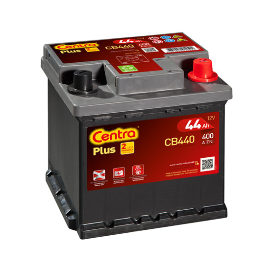 Centa Plus CB440 44 A/h 400 A R+ 175x175x190 мм - 1