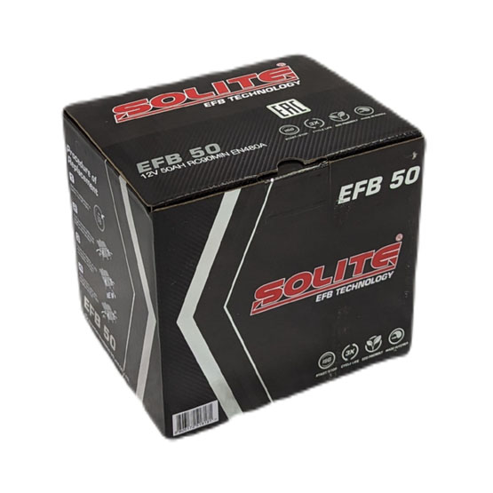 Solite EFB 50 A/h 480 А R+ 207x175x190 мм - 3
