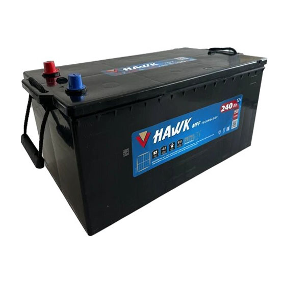 Hawk 240 A/h 1500 А L+ 518x276x223 мм - 1