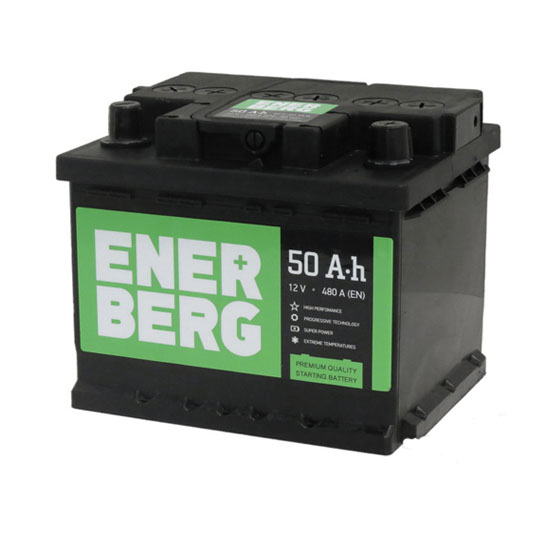 Enerberg 50 A/h 480 A R+ (Низкий) 204x175x175 мм - 1