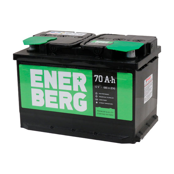 Enerberg 70 A/h 680 A R+ 278x175x190 мм - 1