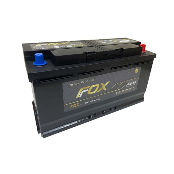 Fox AGM 110 A/h 950 A R+ 393x175x190 мм - 1