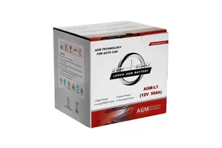 LEOCH AGM-L1 50 A/h 570 A R+ 207x175x190 мм - 4