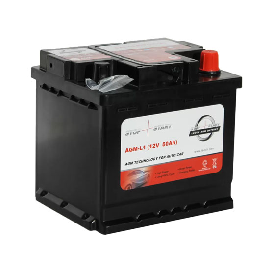 LEOCH AGM-L1 50 A/h 570 A R+ 207x175x190 мм - 1