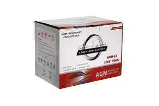 LEOCH AGM-L3 70 A/h 760 A R+ 278x175x190 мм - 4