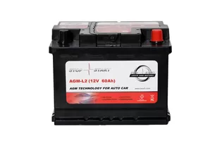 LEOCH AGM-L2 60 A/h 680 A R+ 242x175x190 мм - 3