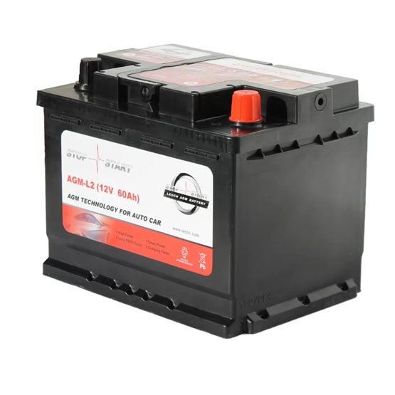 LEOCH AGM-L2 60 A/h 680 A R+ 242x175x190 мм - 1