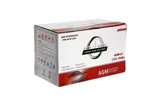 LEOCH AGM-L5 95 A/h 900 A R+ 353x175x190 мм - 4