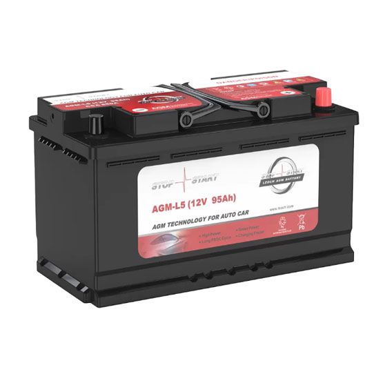 LEOCH AGM-L5 95 A/h 900 A R+ 353x175x190 мм - 1