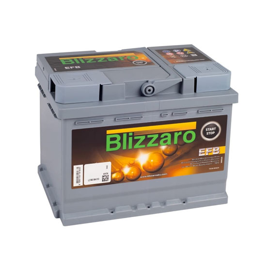 Blizzaro EFB 60 A/h 560 А R+ 242x175x190 мм - 1