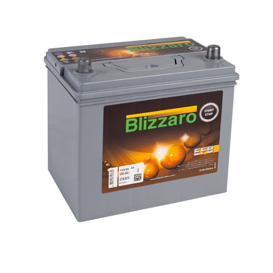 Blizzaro EFB Asia 65 JR 65 A/h 620 A R+ 230x175x220 мм - 1