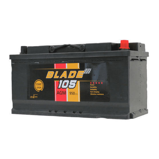 Blade AGM 105 A/h 950 A R+ 393x175x190 мм - 1