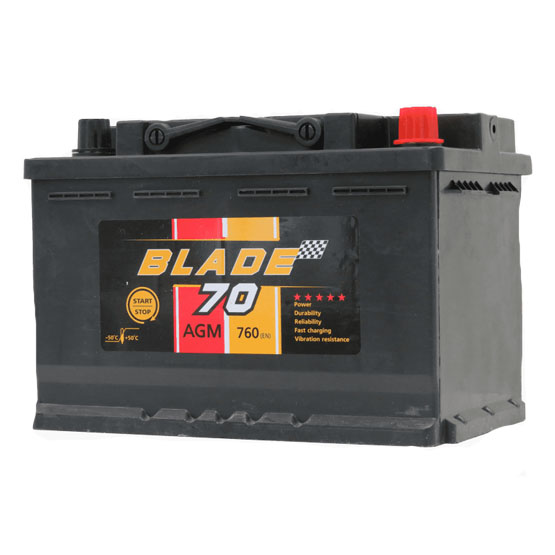 Blade AGM 70 A/h 760 A R+ 278x175x190 мм - 1