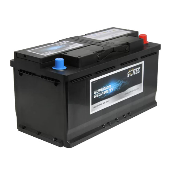 Hitec VRL5 AGM 92 A/h 850 A R+ 353x175x190 мм - 1