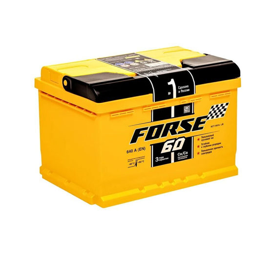 Forse 60 R 60 A/h 640 A R+ 242x175x190 мм - 1