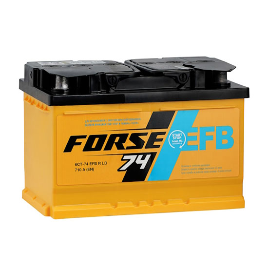 Forse EFB 74 A/h 710 A R+ 278x175x190 мм - 1
