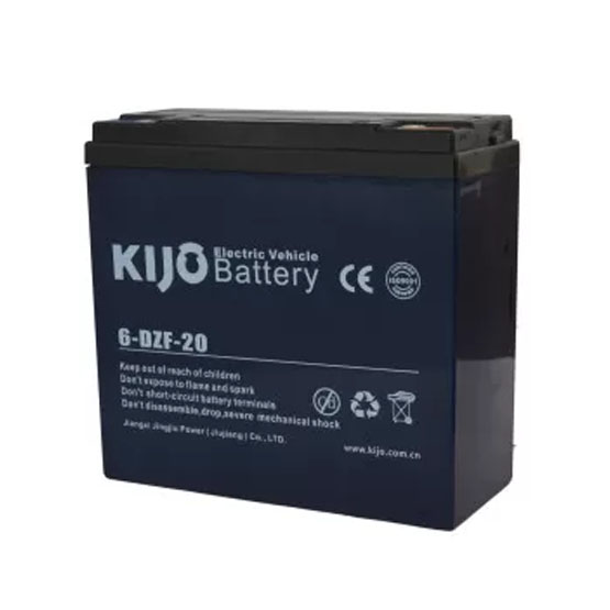 Аккумулятор Kijo 6-DZF-20 (12В/20 А·ч) - 1