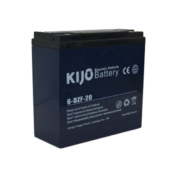 Аккумулятор Kijo 6-DZF-20 (12В/20 А·ч) - 2