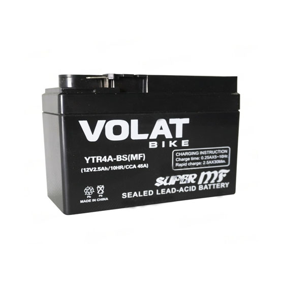 VOLAT YTR4A-BS MF 2,5 Ah 45 A  R+ 113х38х85 мм - 1
