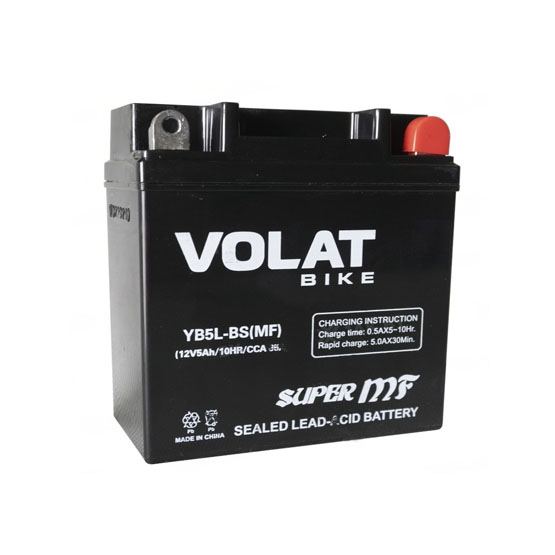 VOLAT  YB5L-BS MF 5 A/h 65 A R+ 120х60х130 мм - 1