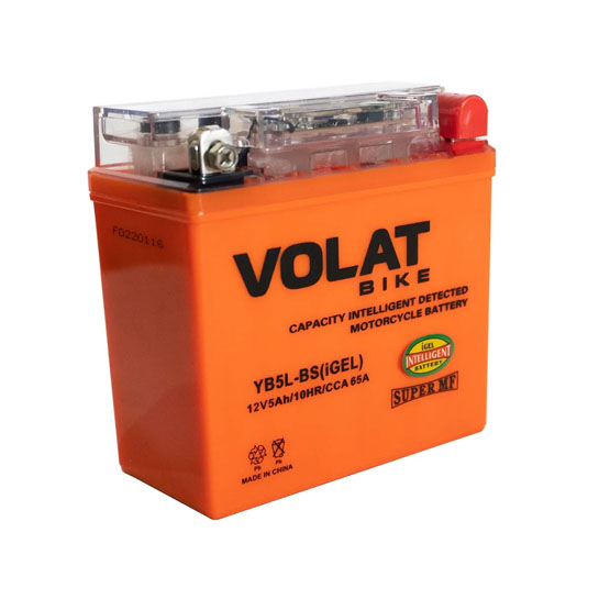 VOLAT  YB5L-BS iGEL 5 A/h 65 A R+ 120х60х130 мм - 1