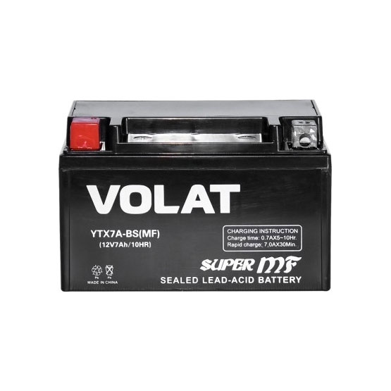 VOLAT YTX7A-BS MF  7 A/h 105 A L+ 150х87х93 мм - 1