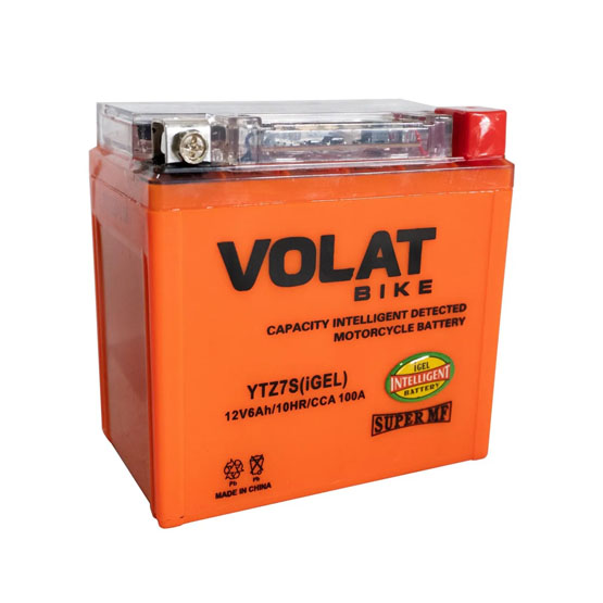 VOLAT YTZ7S-BS iGEL 6 A/h 100 A R+ 113х70х105 мм - 1