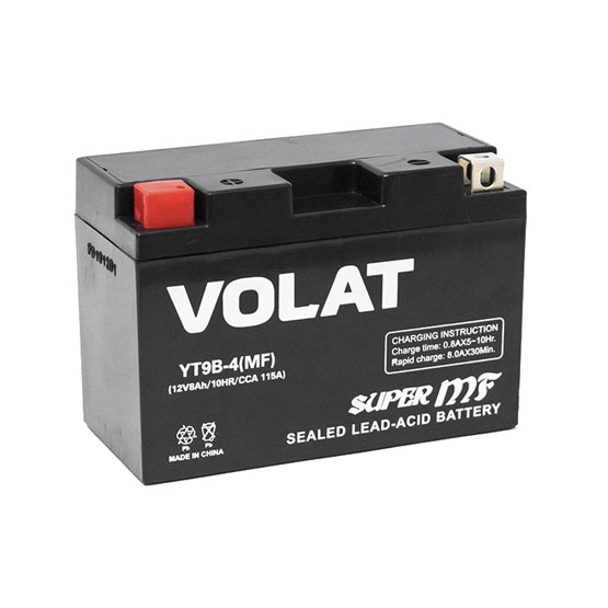 VOLAT YT9B-4 MF  8 A/h 115 A L+ 150х70х105мм - 1